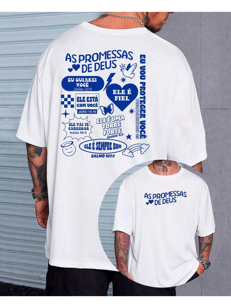Camiseta As Promessas De Deus - Oversized