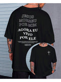 Camiseta Vivo Por Ele - Oversized