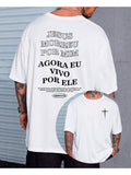 Camiseta Vivo Por Ele - Oversized