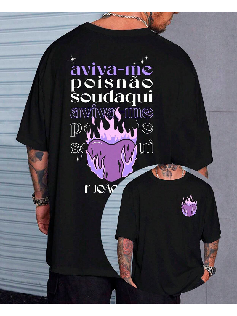 Camiseta Aviva-me - Oversized