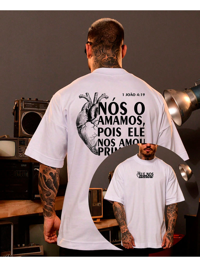 Camiseta Ele Nos Amou