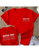 Camiseta Aviva-Nos- Feminina