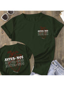 Camiseta Aviva-Nos- Feminina
