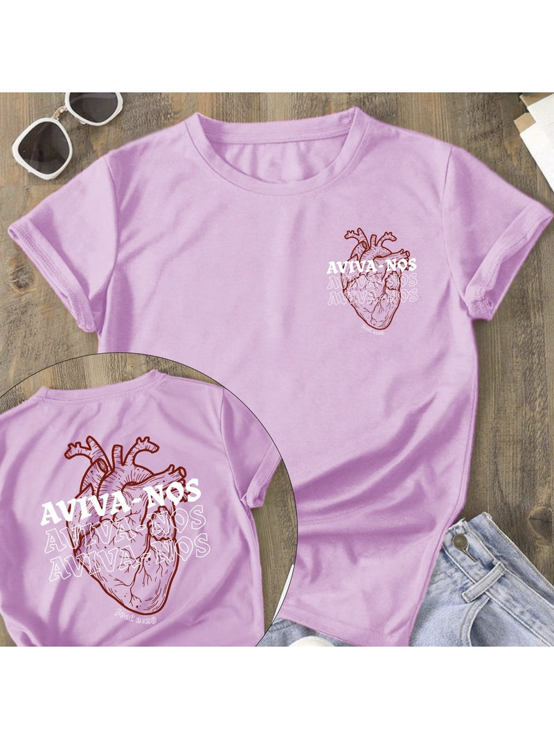 Camiseta Aviva-Nos- Feminina