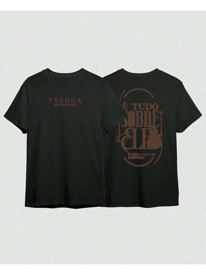 Camiseta Tudo Sobre Ele - Oversized