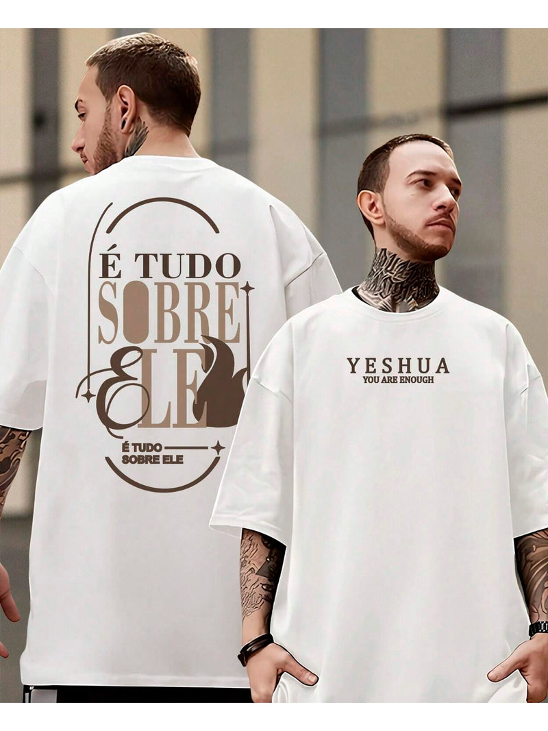Camiseta Tudo Sobre Ele - Oversized