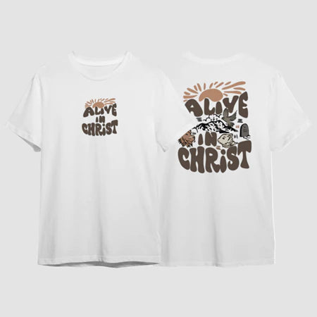Camiseta Alive in christ - Oversized