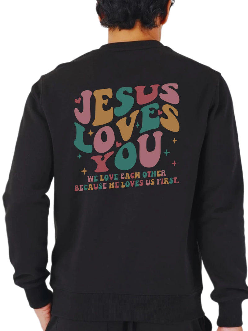 Moletom Jesus Loves You
