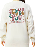 Moletom Jesus Loves You