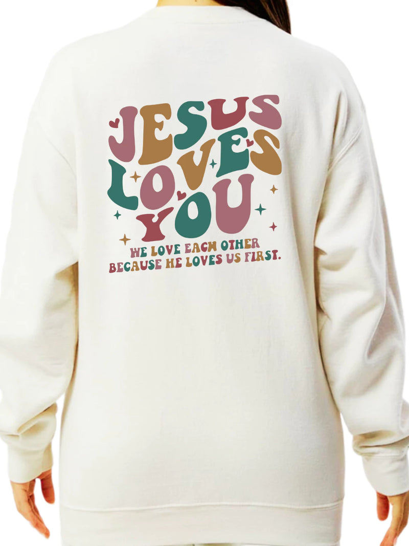 Moletom Jesus Loves You