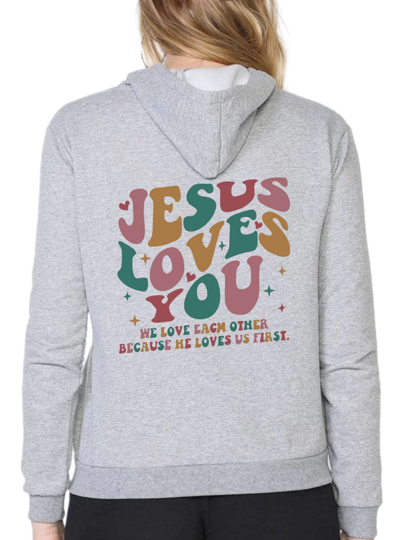 Moletom Jesus Loves You