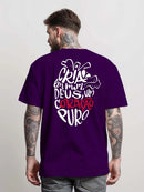 Camiseta Cria em Mim, Deus, um Coração Puro - Oversized