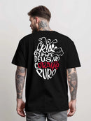 Camiseta Cria em Mim, Deus, um Coração Puro - Oversized