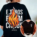 Camiseta E todos foram cheios - Oversized