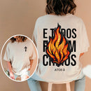 Camiseta E todos foram cheios - Oversized