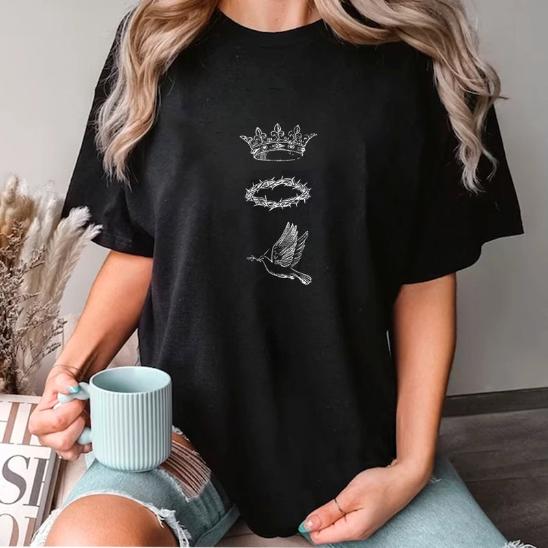 Camiseta Coroa de glória - Feminina