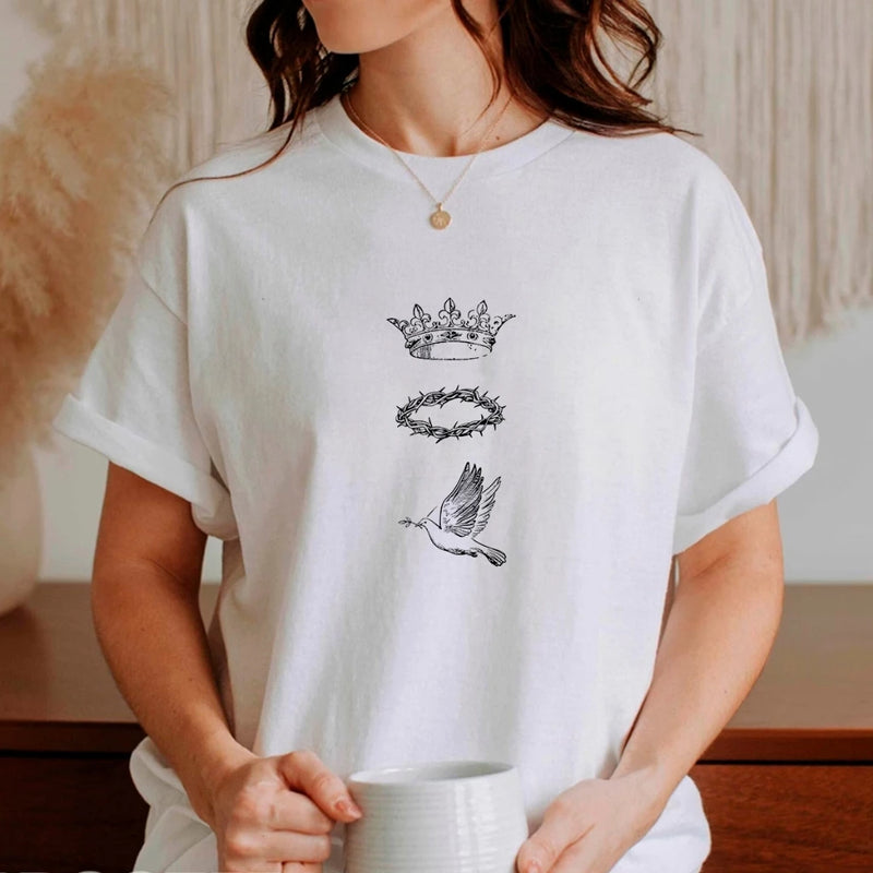 Camiseta Coroa de glória - Feminina