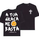 Camiseta A Tua Graça Me Basta - Oversized