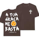 Camiseta A Tua Graça Me Basta - Oversized