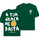 Camiseta A Tua Graça Me Basta - Oversized