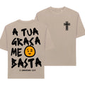 Camiseta A Tua Graça Me Basta - Oversized