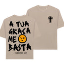 Camiseta A Tua Graça Me Basta - Oversized