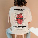 Camiseta Guardei a Tua Palavra - Oversized