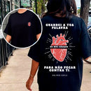 Camiseta Guardei a Tua Palavra - Oversized