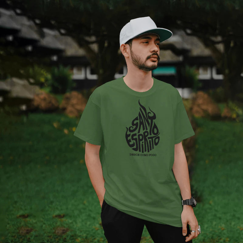 Camiseta Desce Como Fogo - Oversized