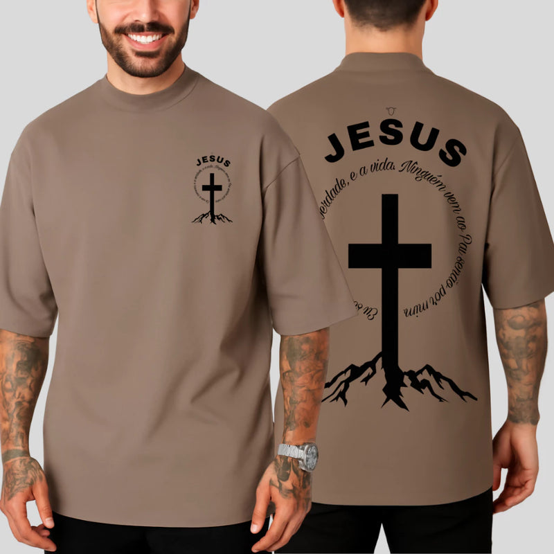 Camiseta A verdade e a Vida - Oversized