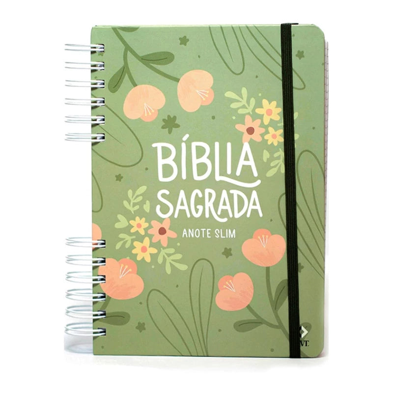 Bíblia Anote Slim | NVT | Capa Espiral