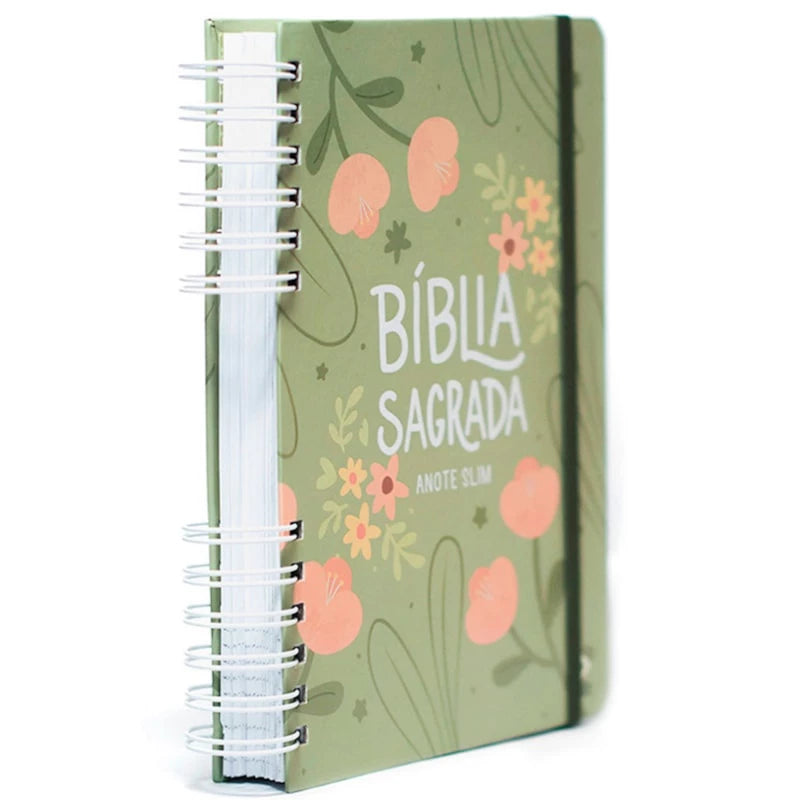 Bíblia Anote Slim | NVT | Capa Espiral