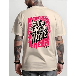 Camiseta Não Temereis - Oversized