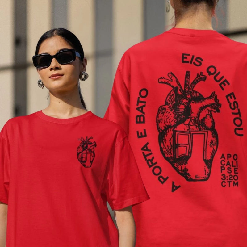 Camiseta Apocalipse 3:20