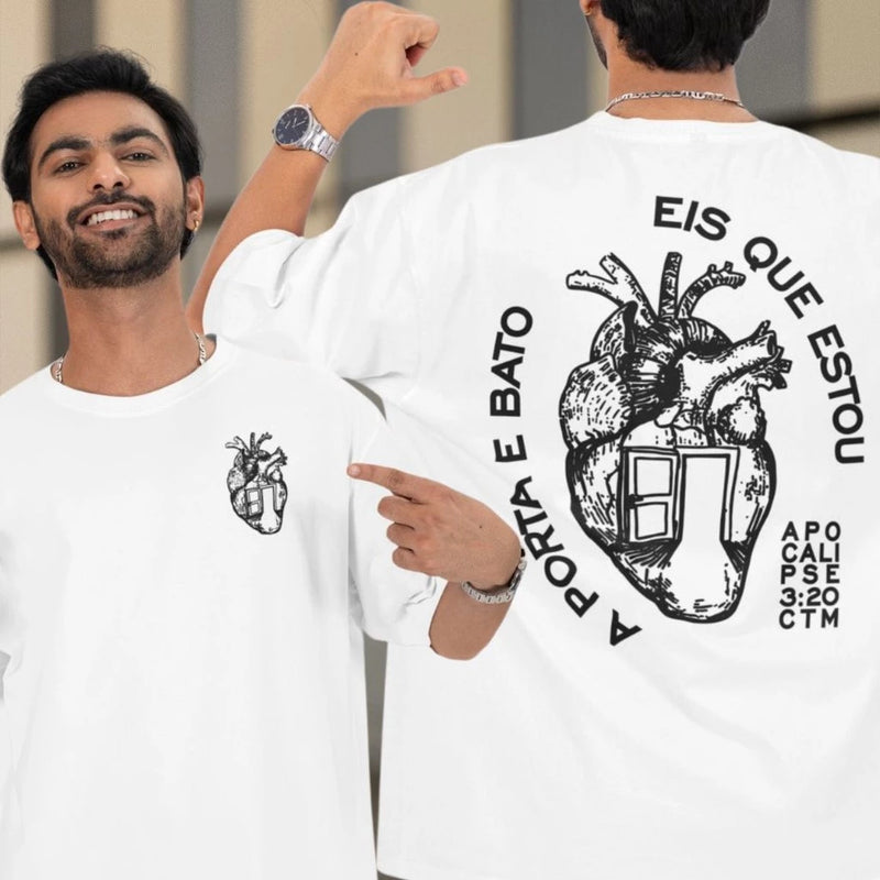 Camiseta Apocalipse 3:20