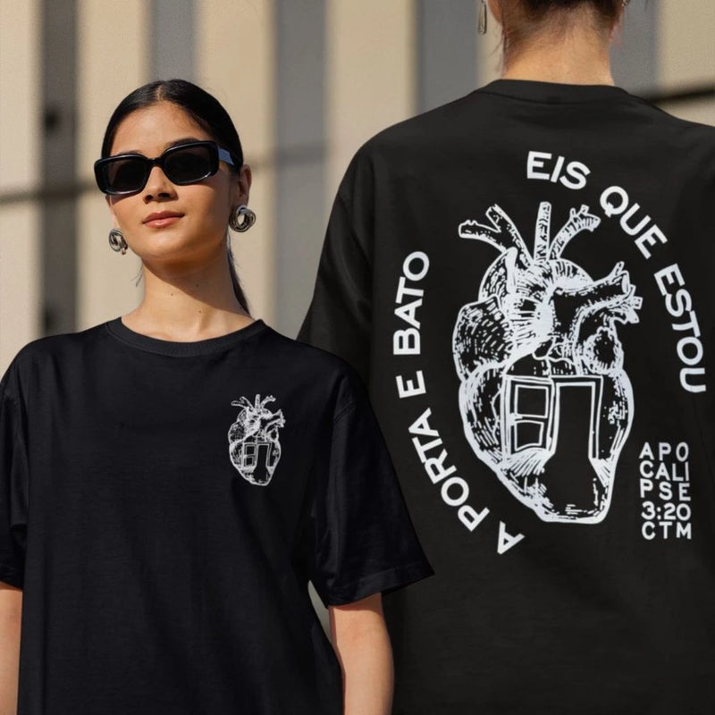 Camiseta Apocalipse 3:20