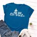 Camiseta Até que Ele Venha- Feminina