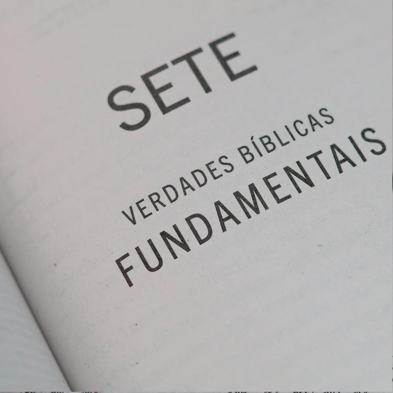 Bíblia Sagrada Cruz | ACF | Capa Brochura