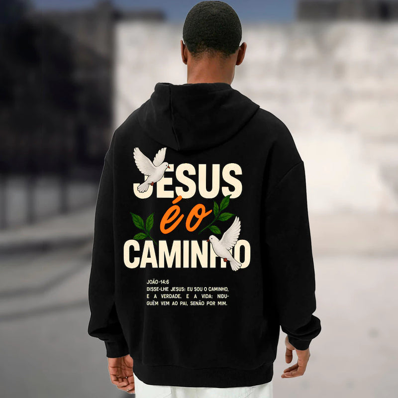 Moletom Jesus é o Caminho
